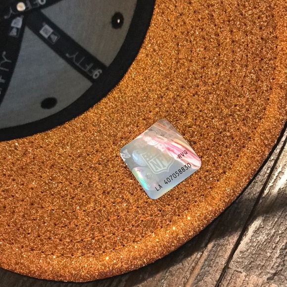 New Era Cincinnati Bengals Bling Cap Ladies NWT - Picture 7 of 8